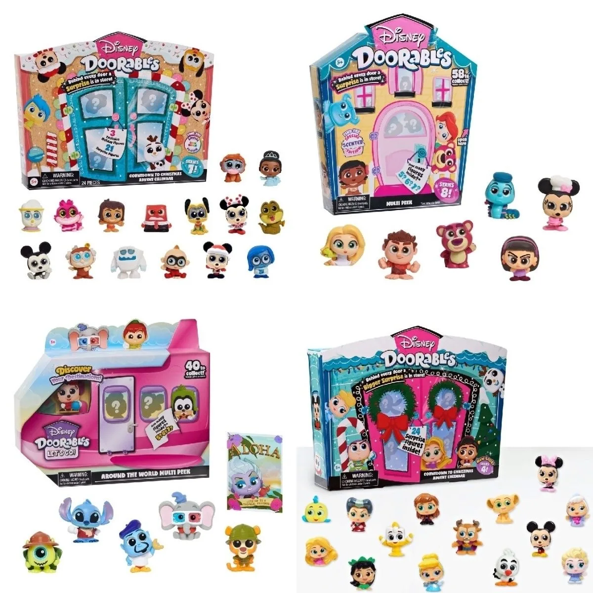 Disney Doorables Stitch Blind Box Figure Toys UP Inside Out Frozen Princess Mystery Box per Bambini: Recensione Completa e Guida Pratica per Regali di Natale