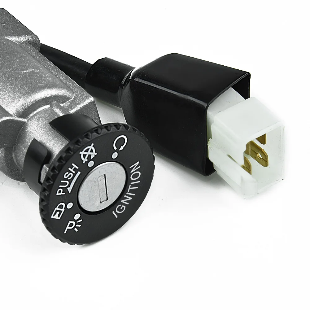 شاحنات السيارات مفتاح إشعال مجموعة غلق ل GY6 139QMB 50 125cc/150cc سكوتر قطع غيار السيارات 4 دبابيس مفتاح المنافذ