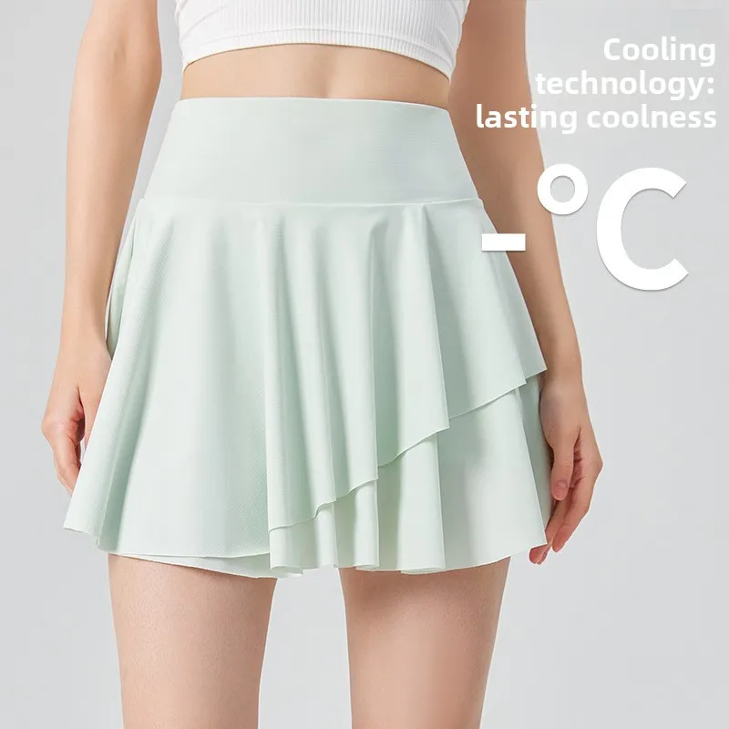 

Women's Golf ort Skirt Qui Dry Sport Skirt High Waist Tennis Pleated Skirt Yoga Wear Summer Faion Ladies' Skirts