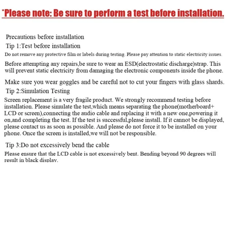 New TFT/OLED Screen for Google Pixel 6 Lcd Display Digital Touch Screen NO Frame Replacement for Google Pixel6