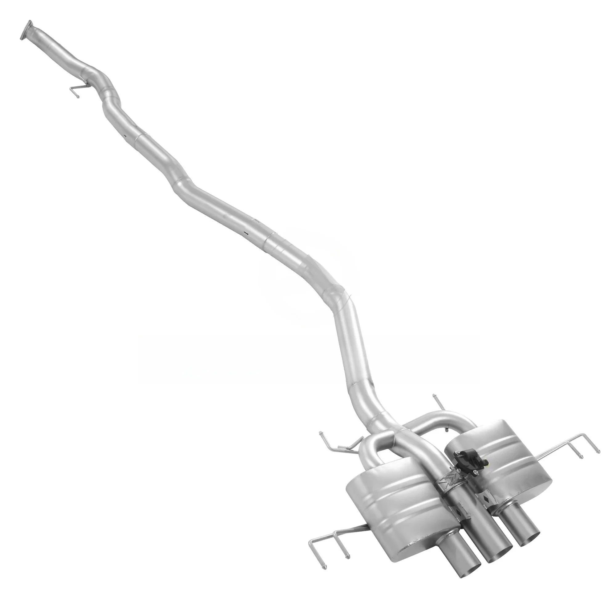 For Type R FK8/FL5 2.0T Airon High Quality 304SS Valvetronic Catback Exhaust 1.5mm Thickness Mirror Polished Direct