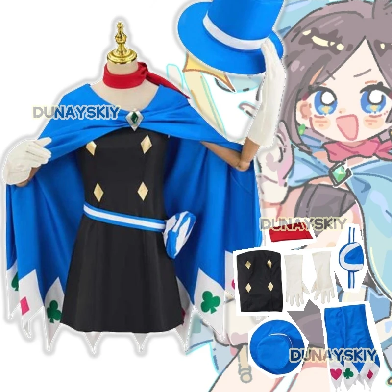 Game Ace Attorney Cosplay Phoenix Wright Gyakuten Saiban 4 Trucy Wright Cosplay Costume Cos Clothes