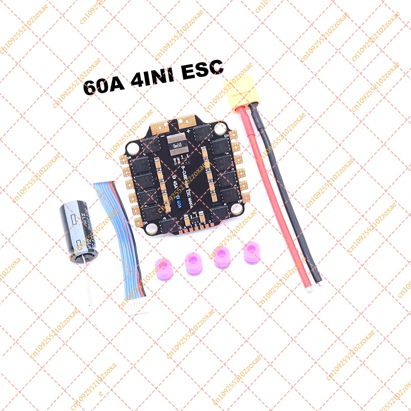 BLHELI_S 4IN1 45A 60A ESC Tanp - Esc 4In1 Brushless ulasan dan harga