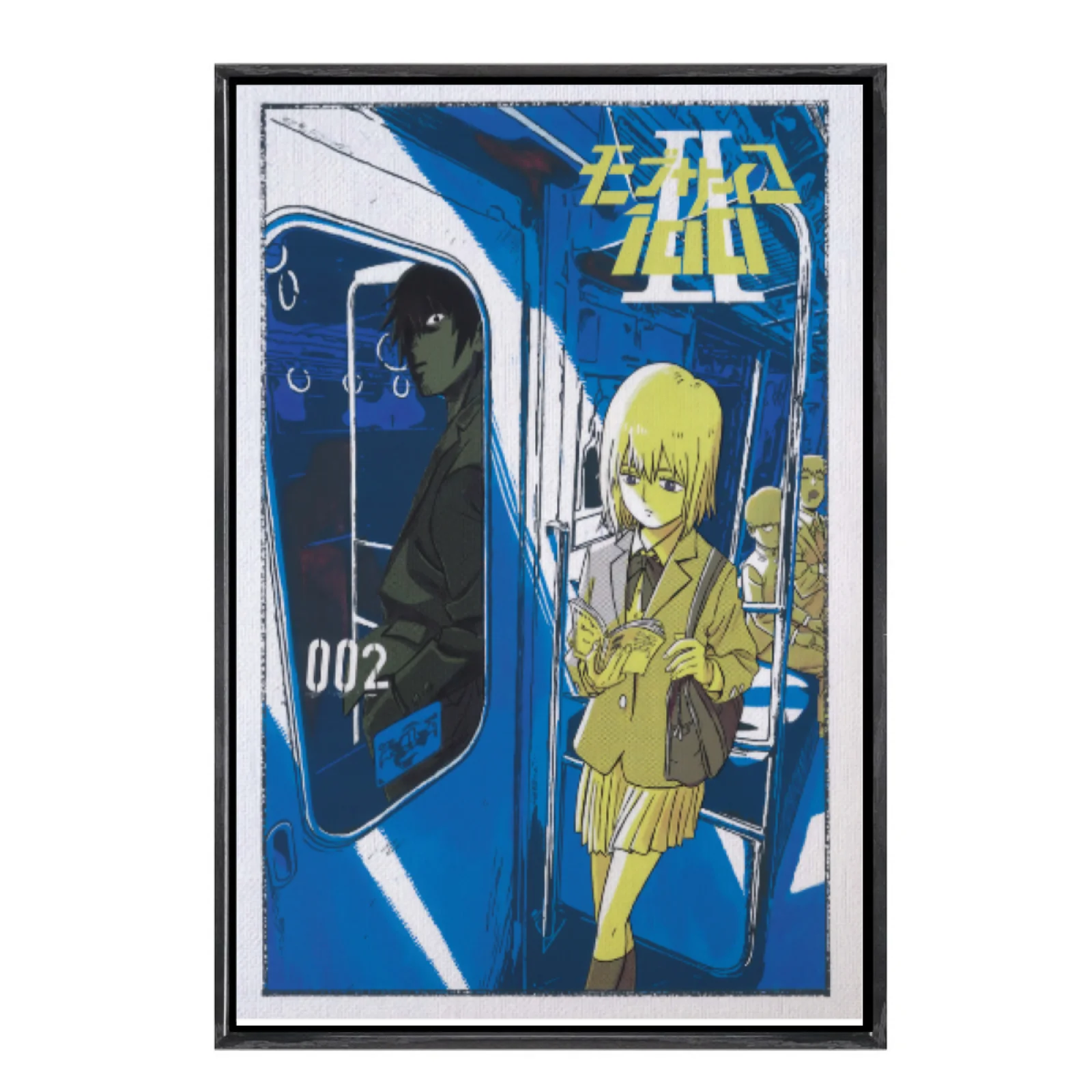 

Japanese Manga Multi-Size Canvas Poster Double Framed Wall Art,Mob Psycho 100 Home Decor