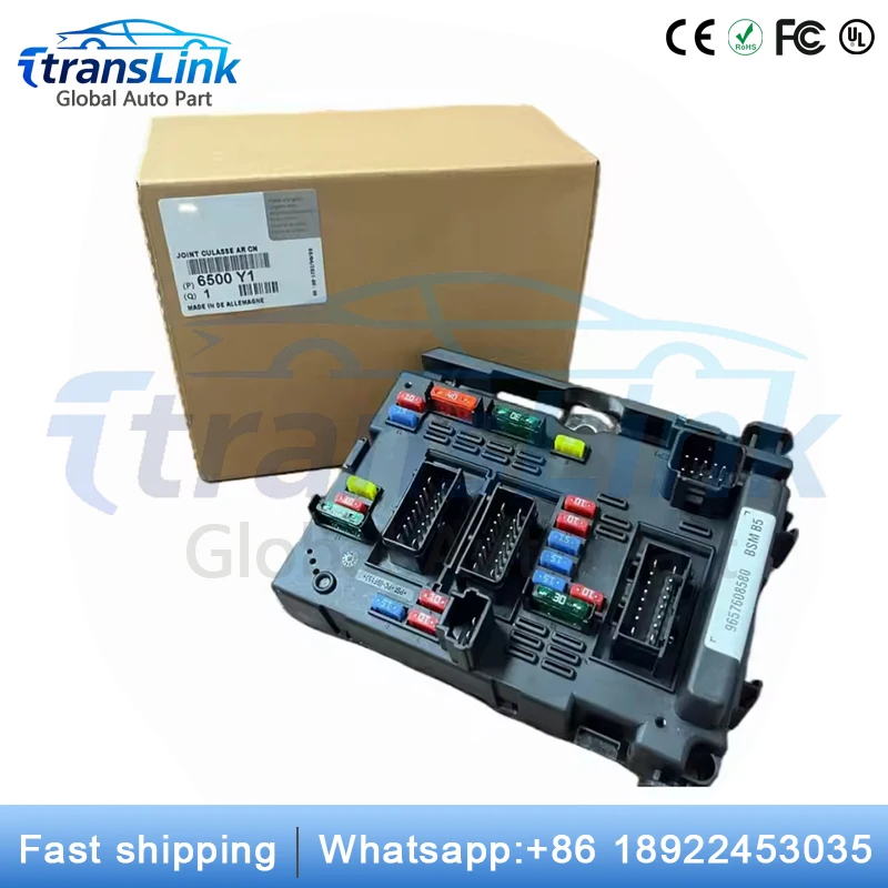 New Fuse Box Assembly Relay 9657608580 6500Y1 fit For Citroen C3 C5 C8 Xsara Picasso Peugeot 206 Cabrio 307 Cabrio 406 Coupe 807