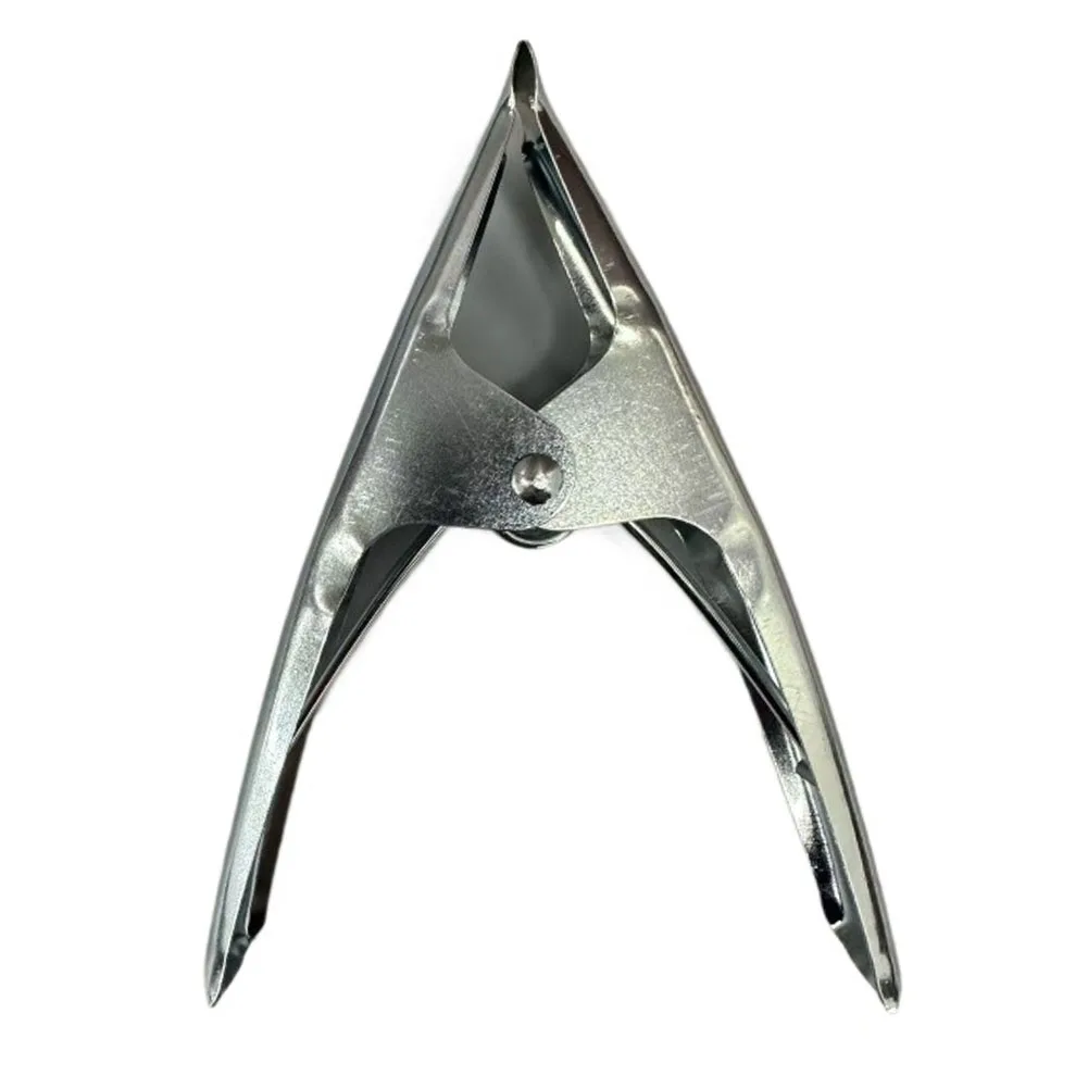 Heavy-Duty Chrome Fabric Clamps: Precision Grip For Seamless Cutting And Tailoring Projects With Strong Grip