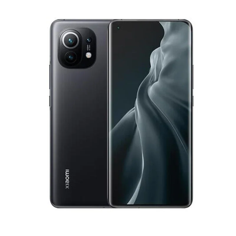 Xiaomi 11 5G smartphone 55W HyperOS 1.0 3200×1440pixel 6.81inch Snapdragon 888 4500mAh 55W 108mp  used phone