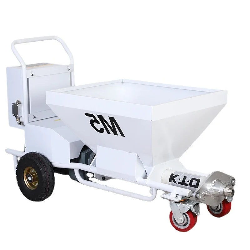 M5 High Quality and High Power Spraying Machine Multi functional Thick Fireproof Material Stone Paint Spraying Machine