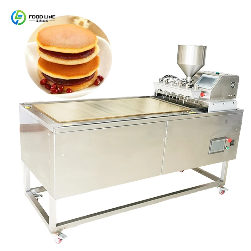 Customized Electric Dorayaki Making Machine Automatic Commercial Industrial Large Scale Production Line Equipment