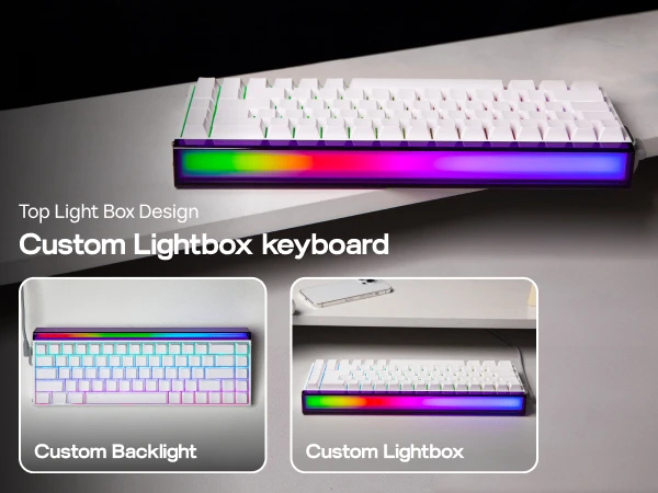 AULA Hero68 HE 65% ANSI QWERTY Layout Wired Magnetic Gaming Keyboard Hot-Swap with 8kHZ Rapid Hall Effect Switch RGB Backlight