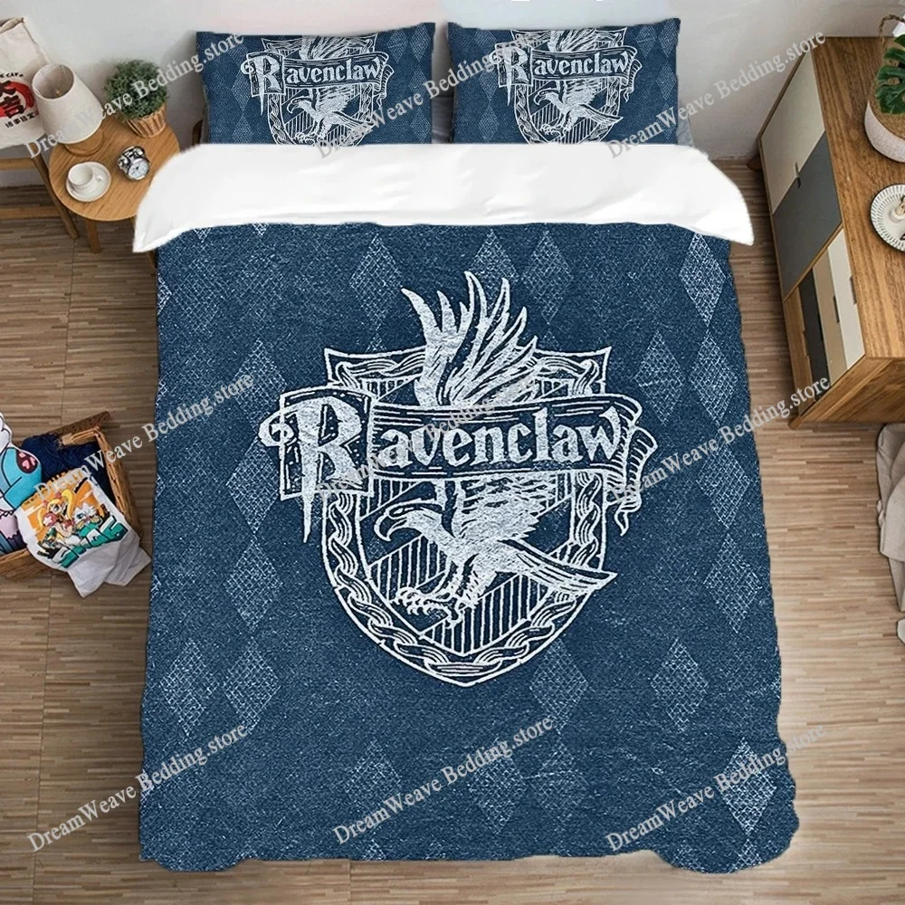 

Multiple Sizes Comforter Sets R-Ravenclaws Style Duvet Cover Pillow Case Bedding Set Quilt Cover Double Bed Home Textile