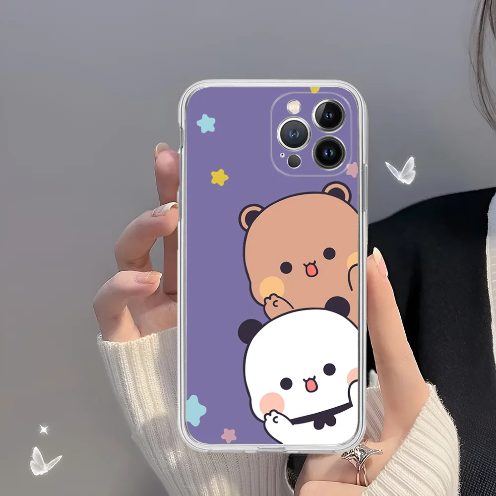 bubu dudu Phone Case for iPhone 16 15 8 7 6 6S Plus X SE XR XS 14 11 12 13 Mini Pro Max Mobile Case