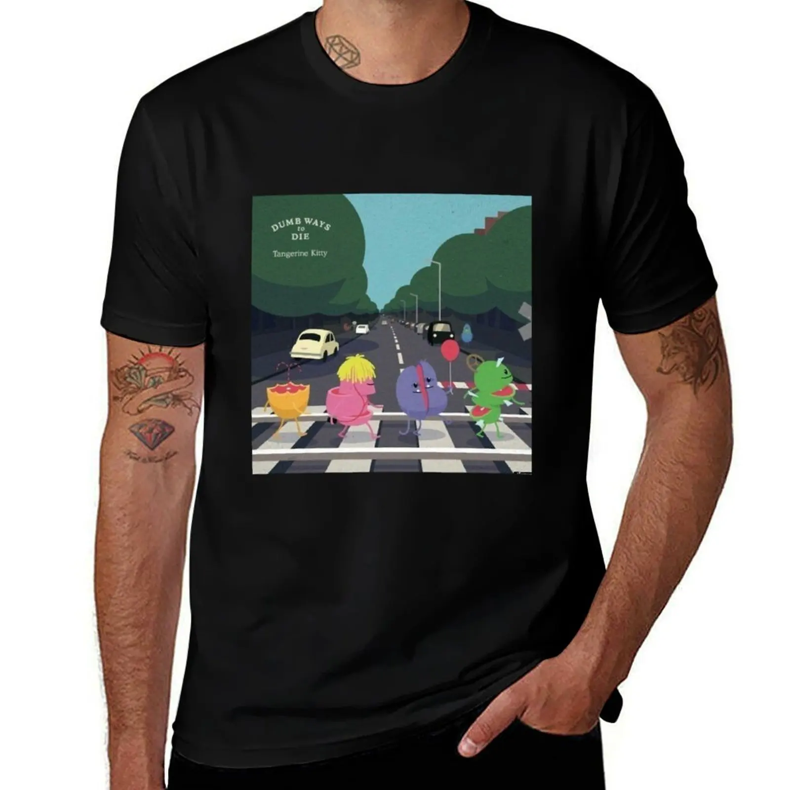 

Dumb Ways To Die (5) T-Shirt t shirt man casual funny t shirts cotton man t shirts cotton T-shirt