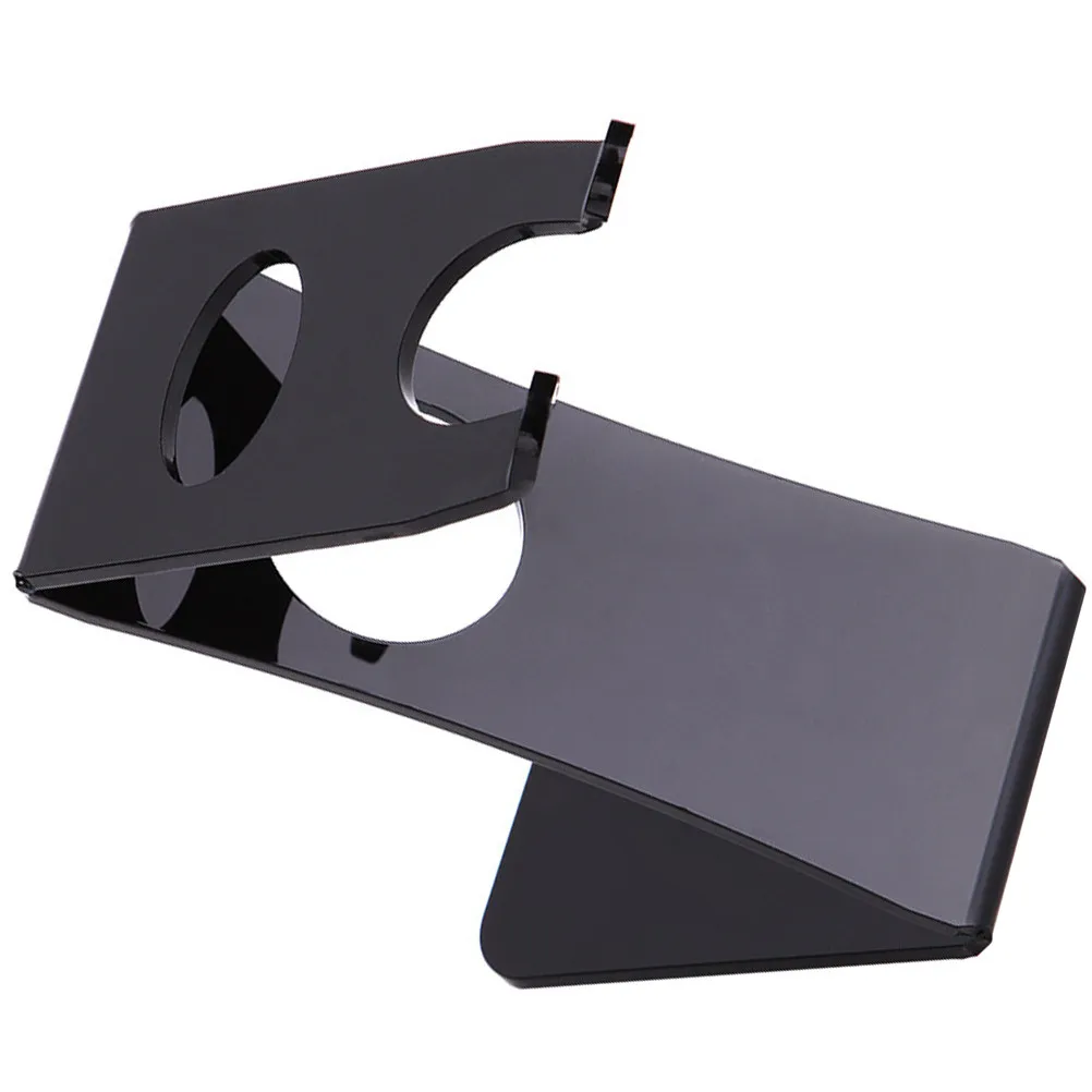 

Подставка для бритвы и кисточки для бритья: Премиум-класс, полированная, с устойчивым основанием для ручных бритв и кисточек для бритья. Для ванной, путешествий, салона, дома.