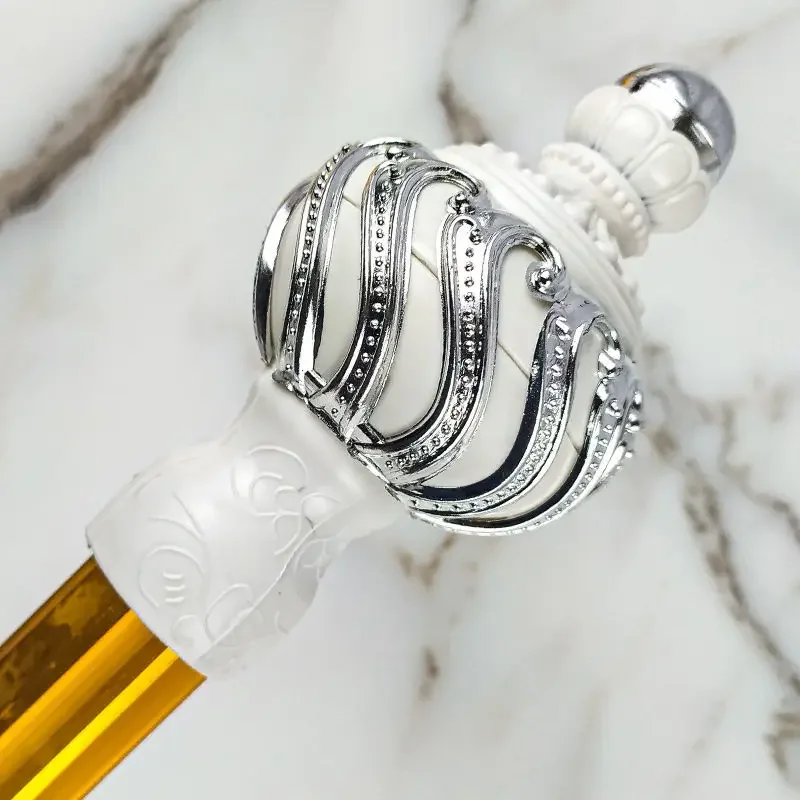 1pcs European Roman Rod Decorative Head, Sealing Plug, Curtain Rod Accessories
