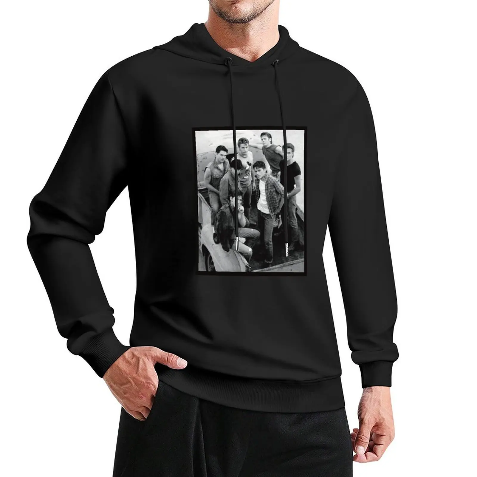 The Outsiders - Greasers - Vintage Pullover Hoodie male clothes pullover hoodies