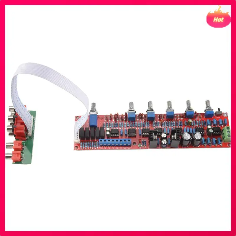 

AYHF NE5532 Preamplifier Bord HIFI 5.1 Tone Plate Volume Control Panel Preamp Mixer Board Pre-Amplifier Board