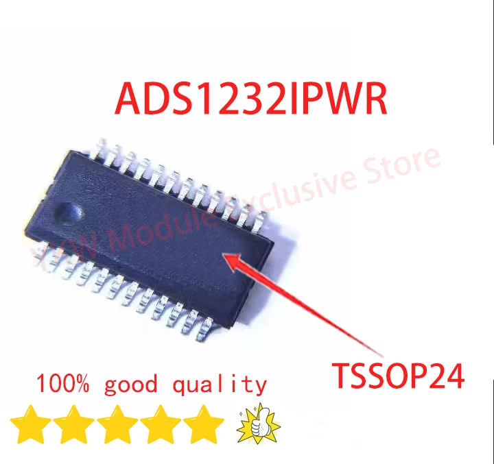 (5PCS-10PCS/Lot)100% New original ADS1232IPWR ADS1232IPW ADS1232 TSSOP24 Digital-to-analog converter
