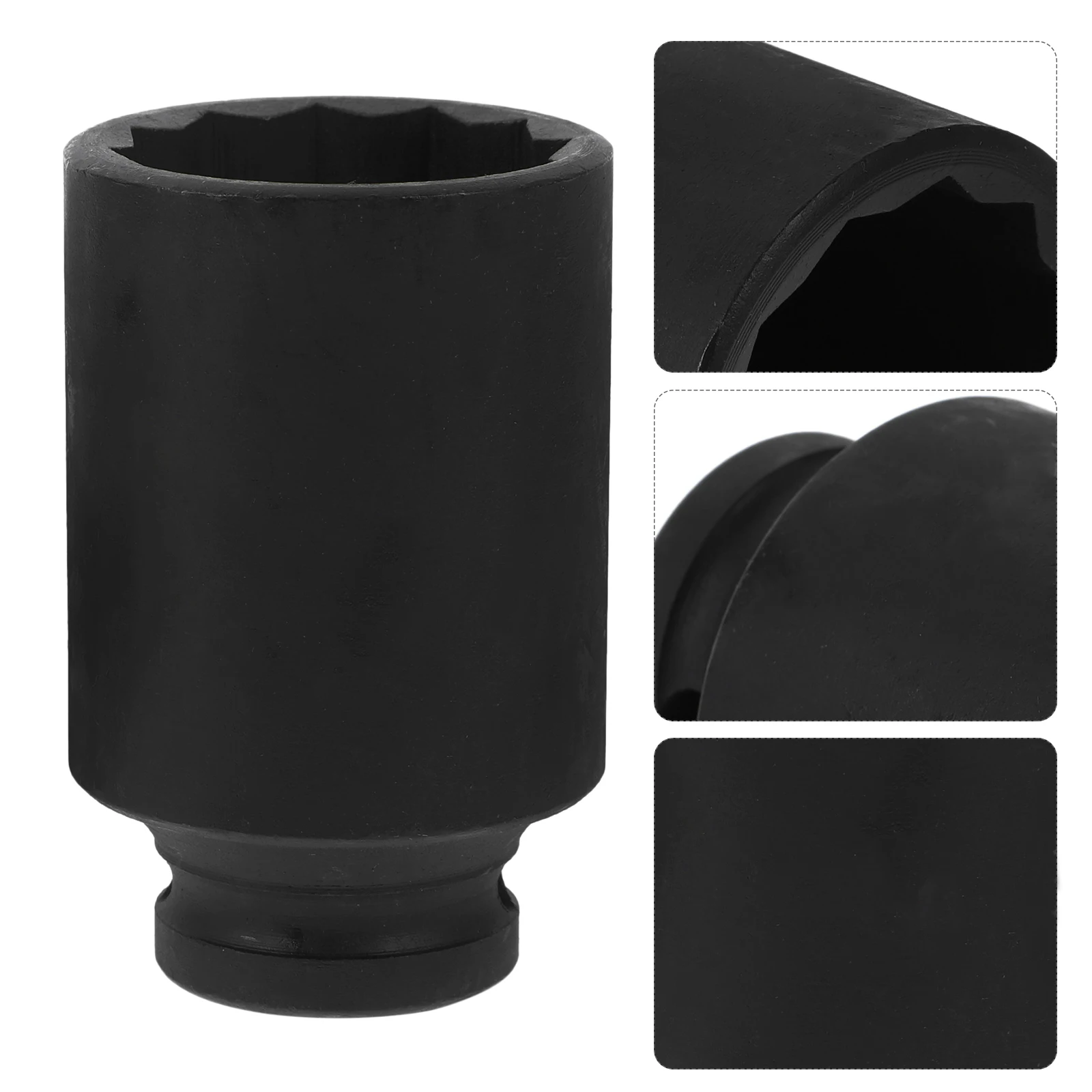 

Plum Blossom Socket Head 36mm Axle Shaft Nut Remover Durable Impact Lug Key Tool for Wheel Lock Tuner Replacement