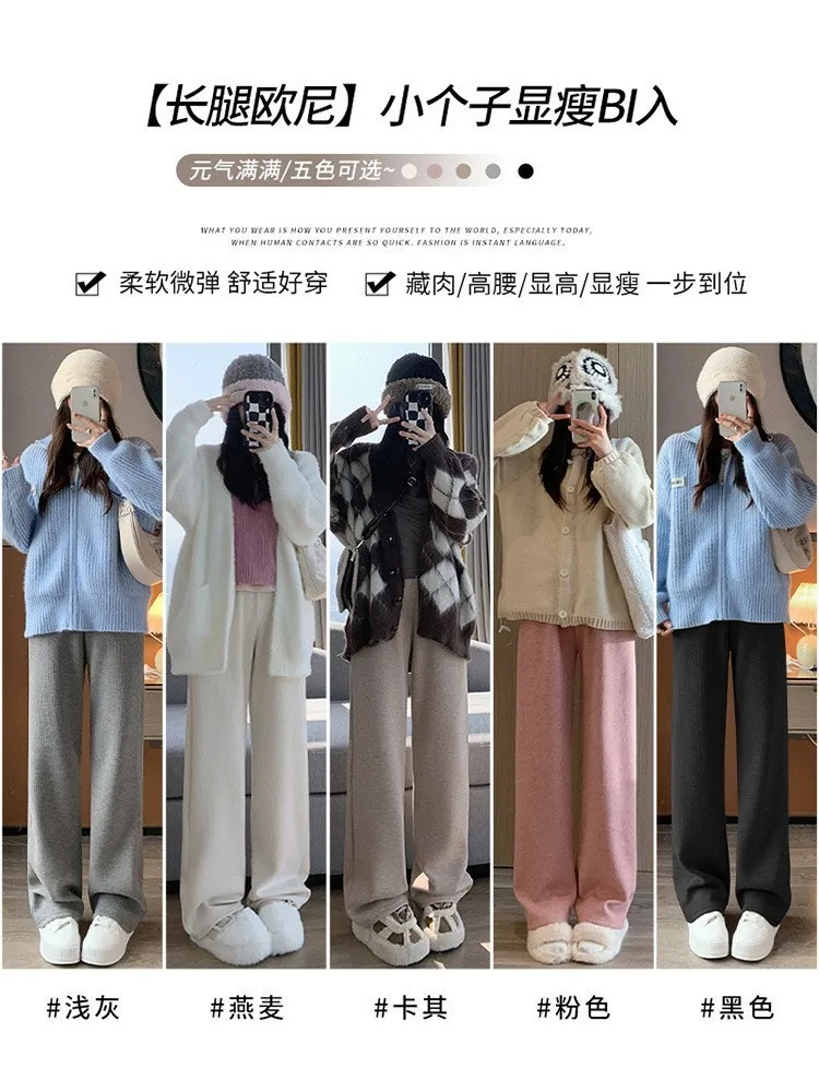 بنطال ذو قصة أرجل واسعة امرأة قطن ركض المرأة الصيف الساتان التجفيف السريع مطاطا الكشكشة عطلة مشروط غسلها خفيفة الوزن تقسم OL #2