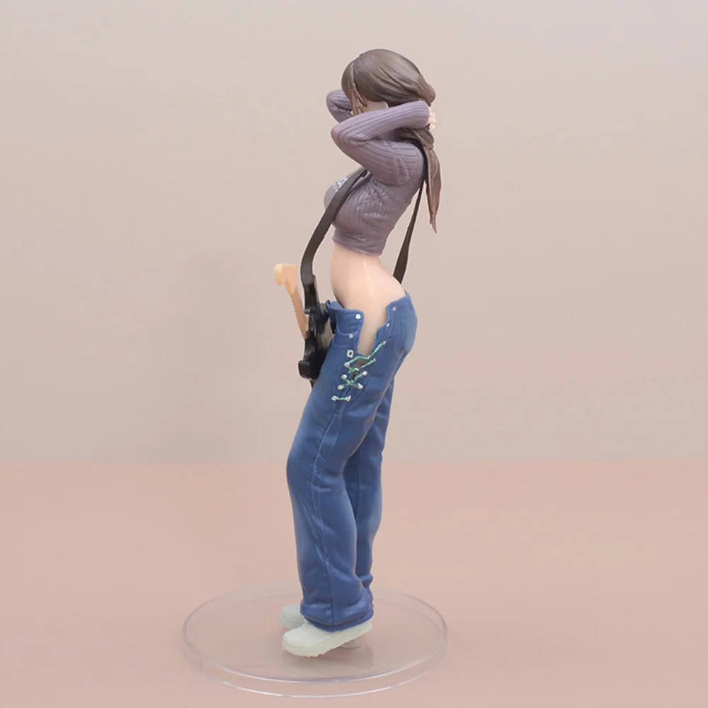 New Creative Special Music Guitar Sister Girl Lovely Figure Model Toys Gift