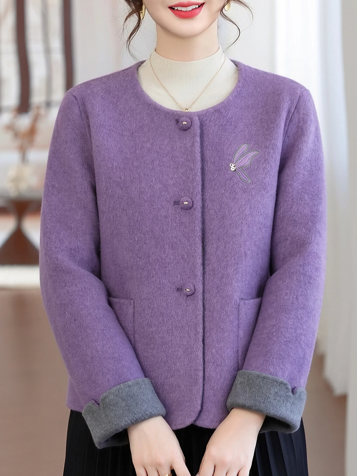Manteau en laine double face, - Women Fashion Over The Years avis et prix