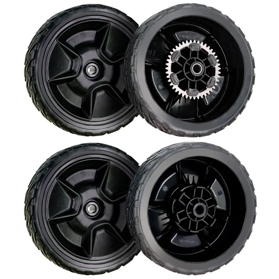 

Сменный комплект колес для газонокосилки, совместимый с газонокосилкой Honda HRN216 WalkBehind, заменяет 44710VR8N00ZA 42710VR8N00ZA