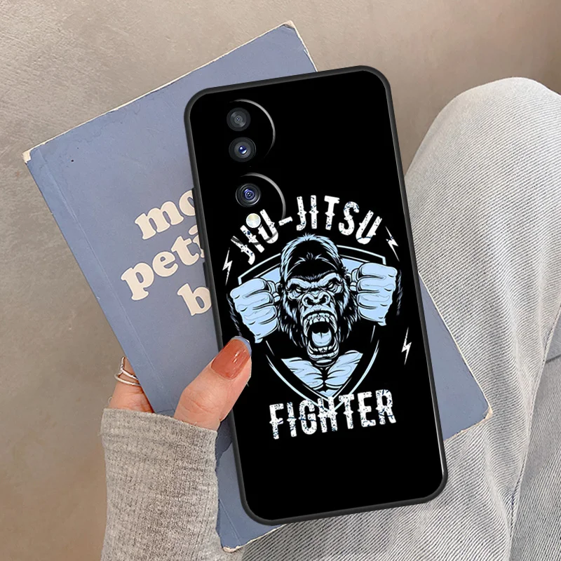 حافظة BJJ البرازيلية جيو جيتسو لهاتف Honor Magic 5 6 7 8 Pro لهاتف Honor 200 400 Lite 50 70 90 X8a X8b X9a X9b X9c
