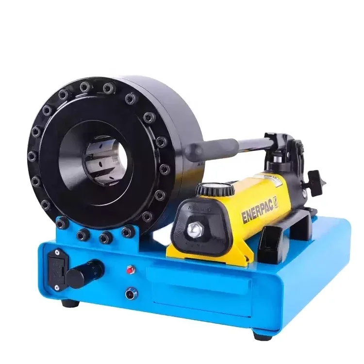 CE manual operate hydraulic pipe pressing machine p16 portable low price 1'' inch high pressure hydraulic hose crimping machine