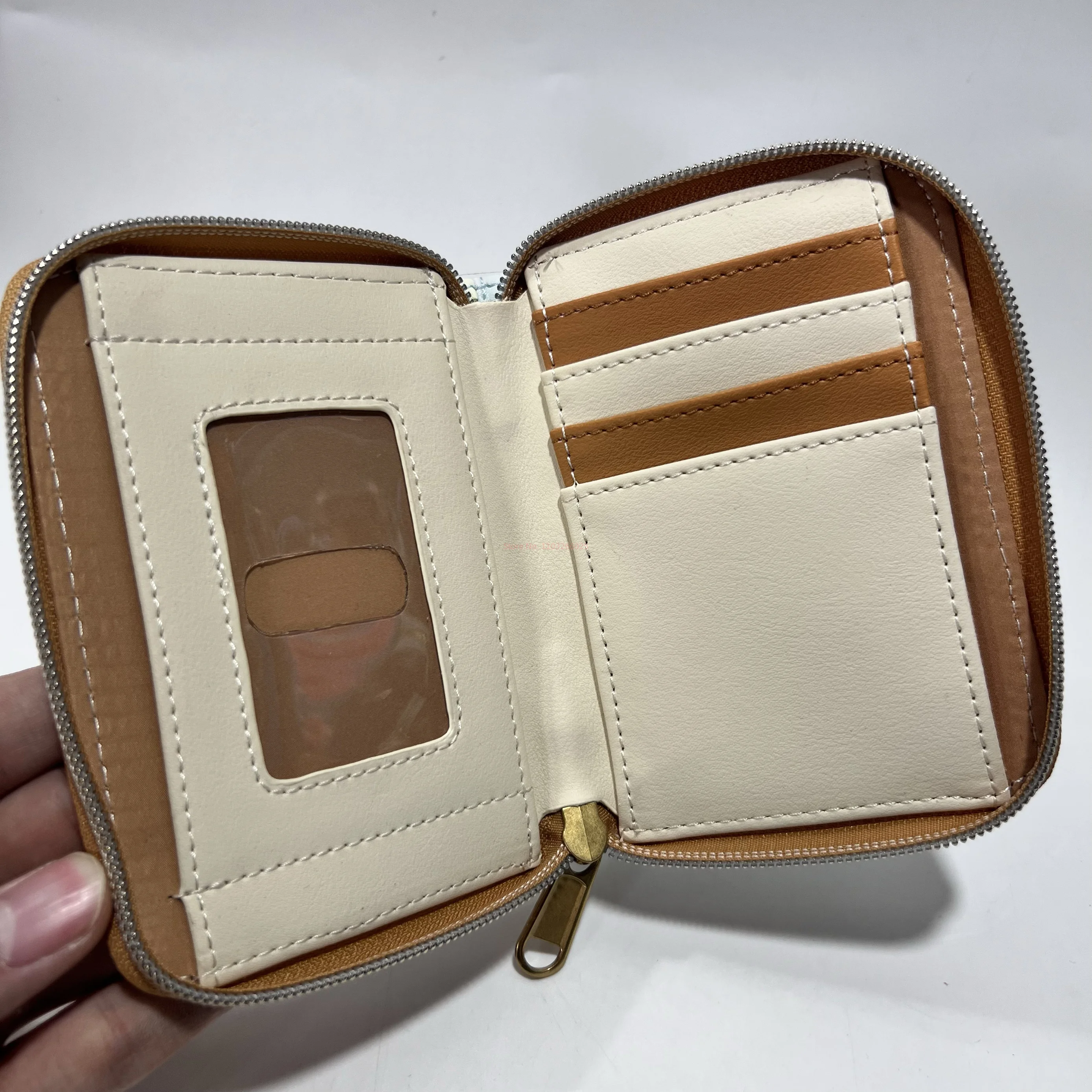 2025 Disney Stitch Cute Cartoon Anime  Purse Korean Edition Trendy Wallet Multi Functional Short Wallet Card Bag Kids Gift