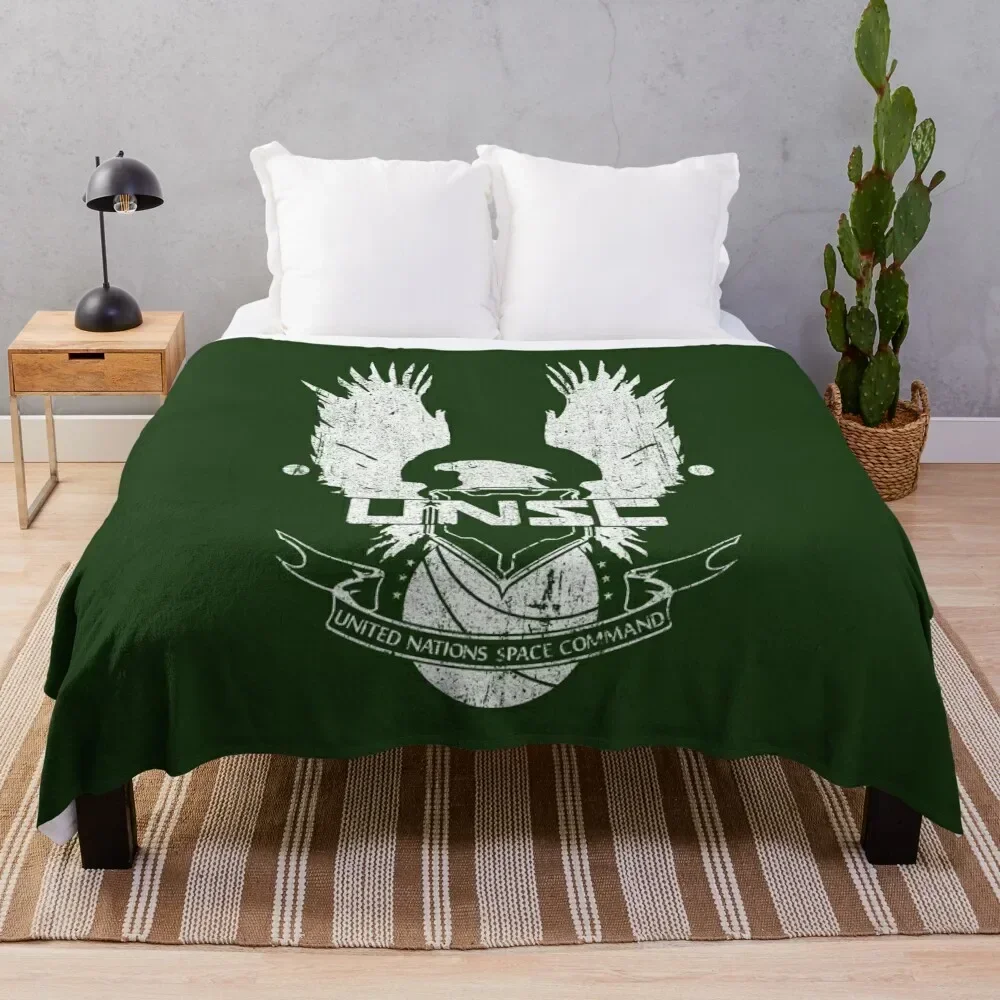 UNSC - United Nations Space Command Throw Blanket Stuffeds Luxury Decorative Throw Winter beds Blankets