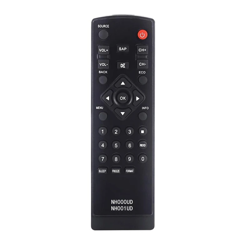 RISE-NH000UD NH001UD Remote Control For Sylvania Emerson TV CLC320EM2F CLC401EM2F LC190EM1 LC190EM2 LC220EM1 LC220EM2