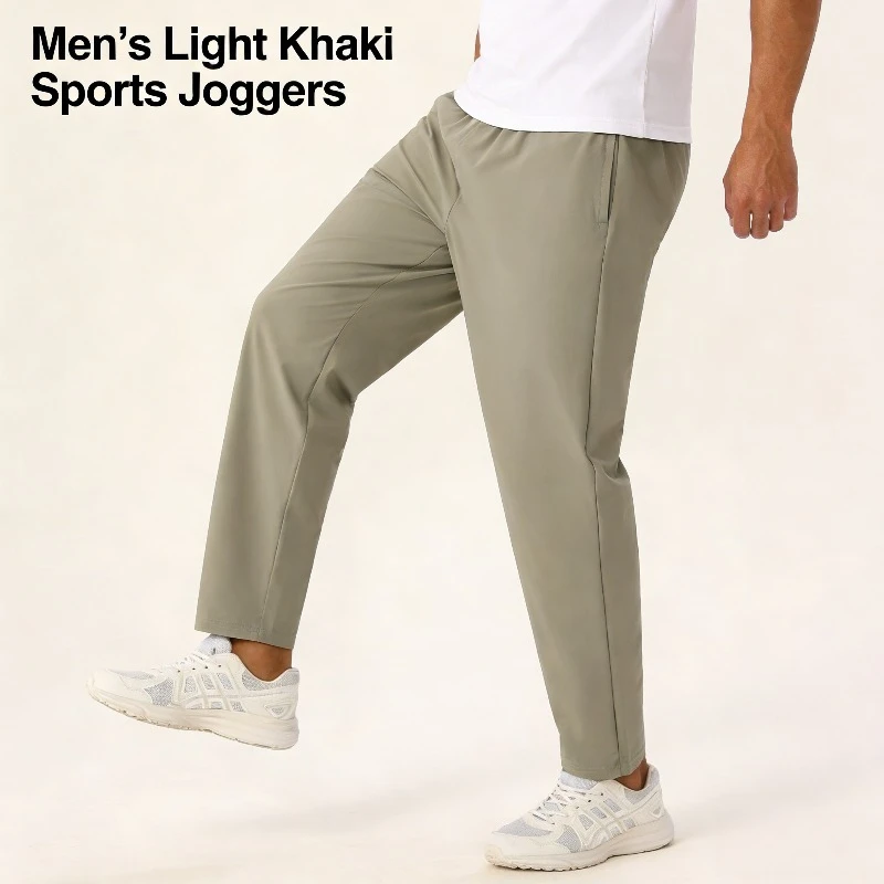 

2026 New Men's Loose-Fit Training Pants Quick-Dry & 4-Way Stretch for Gym Running & Casual Comfort