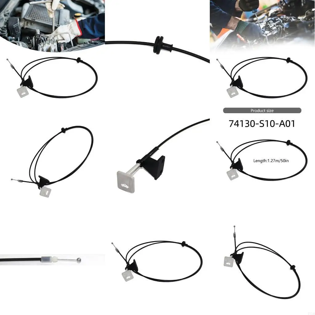 

Car ABS Metal Engine Hood Release Cable for Specific Model Vehicle 74130-S10-A01 72XB