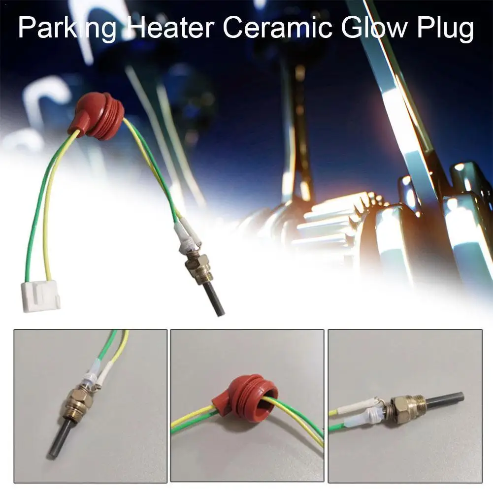 

12V Parking Heater Ceramic Glow Plug High Heating Speed Auto Car Truck Boat Air Parking Heater Accessories