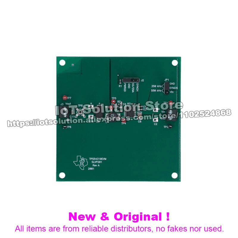 TPS54310EVM 3-A, 3-6 Vin DC/DC Converter with Adjustable Output Down to 0.9V
