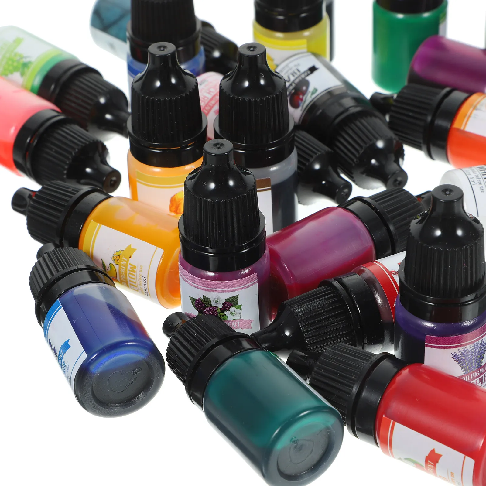 

Premium DIY Colorants for Scented Making and Handmade Soap Crafting Liquid Pigments Bright Blendable Colors Aromatherapy