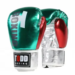 8/10/12/14oz Professional Boxing Gloves High Quality PU Fitness Sanda Fighting Training Glove Adult Boxing Training Accessories