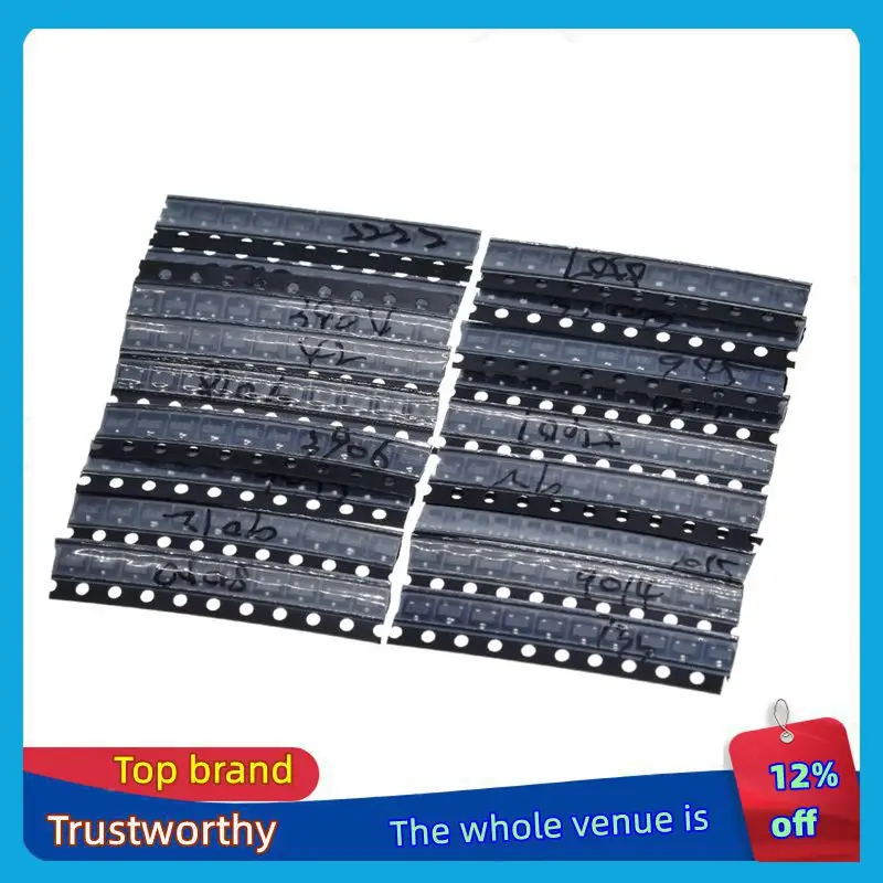 18 أنواع * 10 قطعة = 180 قطعة 2N2222 S9013 S9014 S9015 S9018 S8050 S8550 5551 5401 2N3904 2N3906 C1815