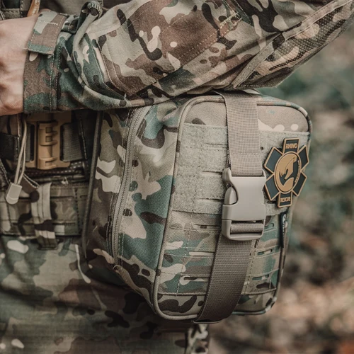 Imagen 2 del producto Rhino Rescue IFAK bolsa vacía paquete táctico para acampar senderismo con múltiples bolsillos tácticos equipo al aire libre