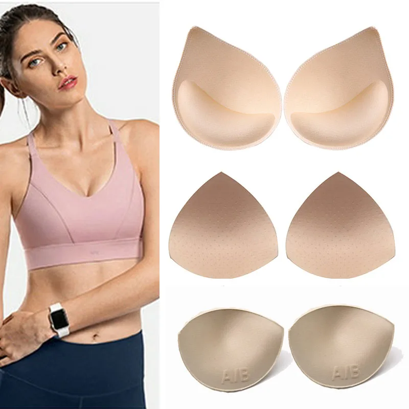 

Sexy Women's Bra Pads Insert Removable Padding Pads for Women Removeable Enhancer Bras Pads Sponge Chest Padding