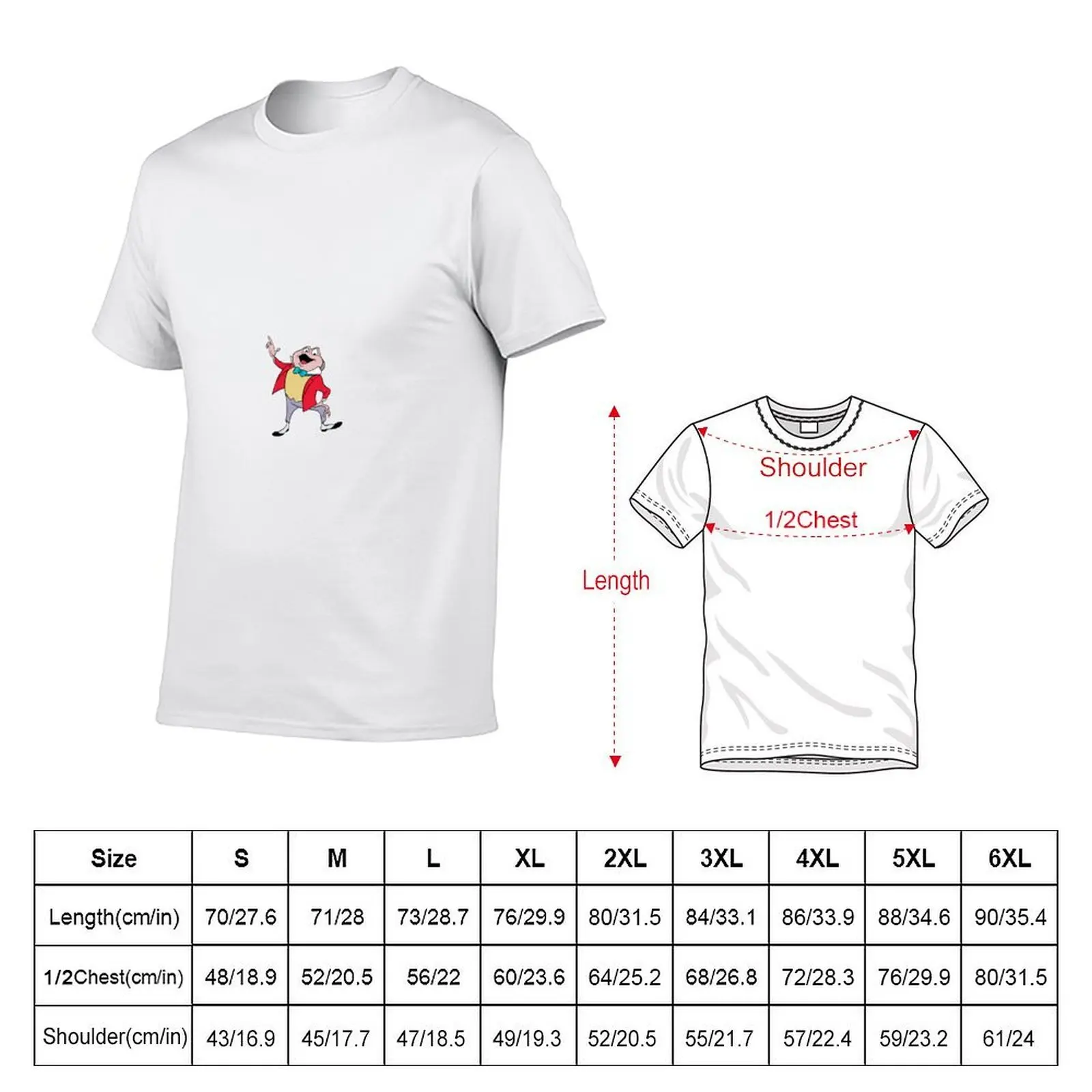 Mr Toad simple T-Shirt street wear graphic t shirts t shirts for men cotton