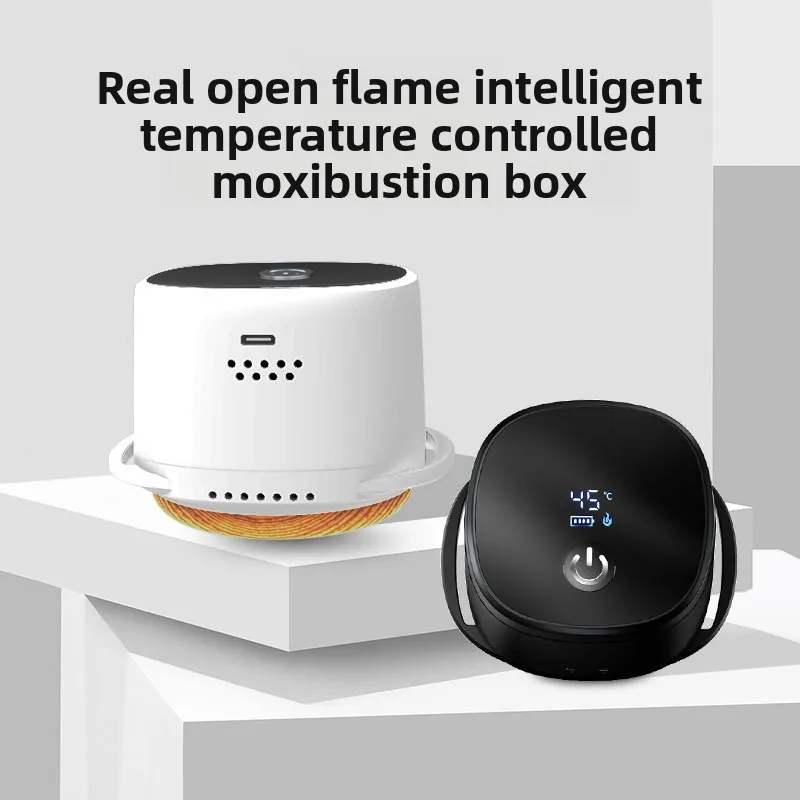 

Electronic Moxibustion Device Smart Temperature Control 4 Levels Smokeless Portable Moxibustion Box for Home Therapy