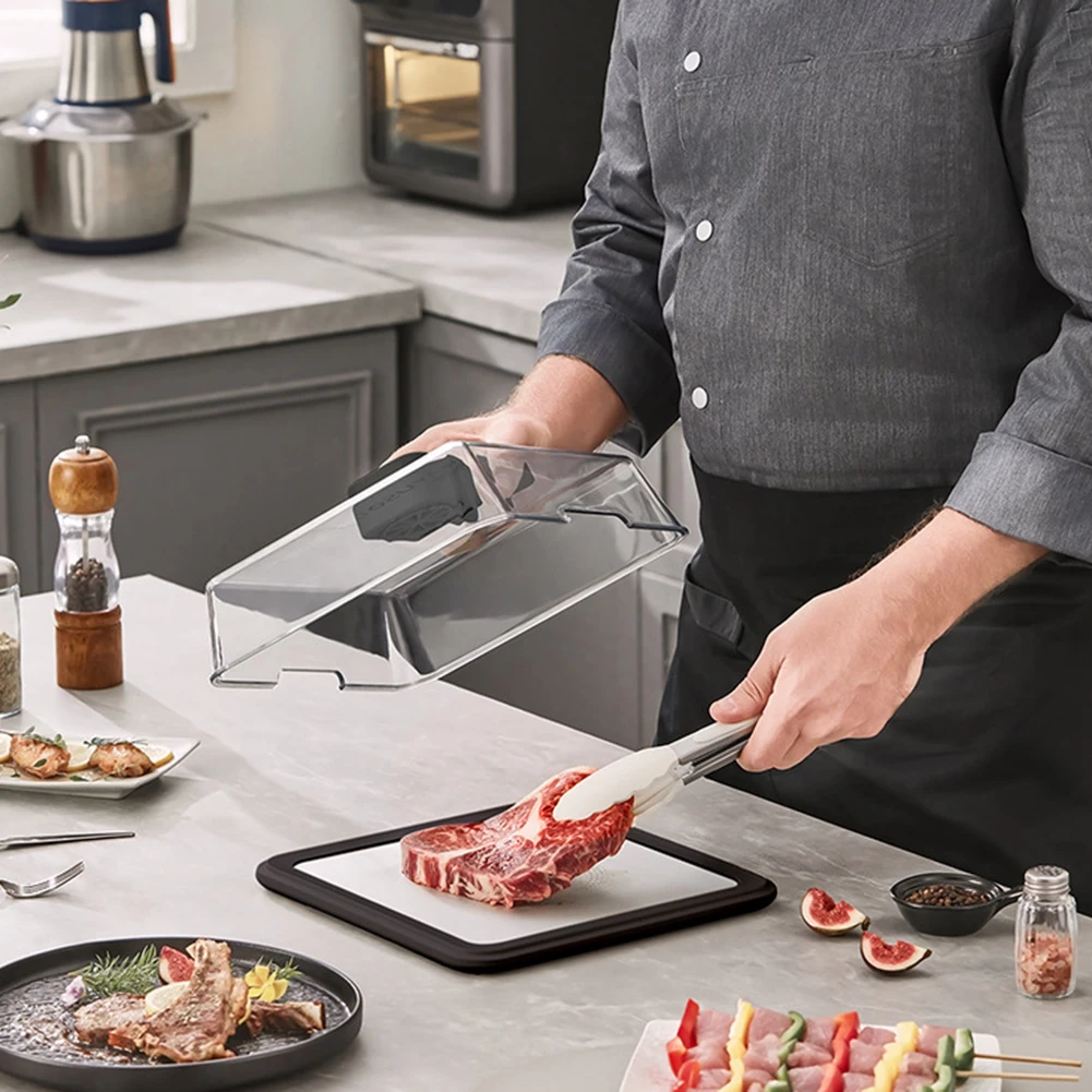 Quick Defrosting Box Ultra-Fast Fresh Recovery Machine Beef Frozen Food Meat Seafood Defrosting Plate For Kitchen