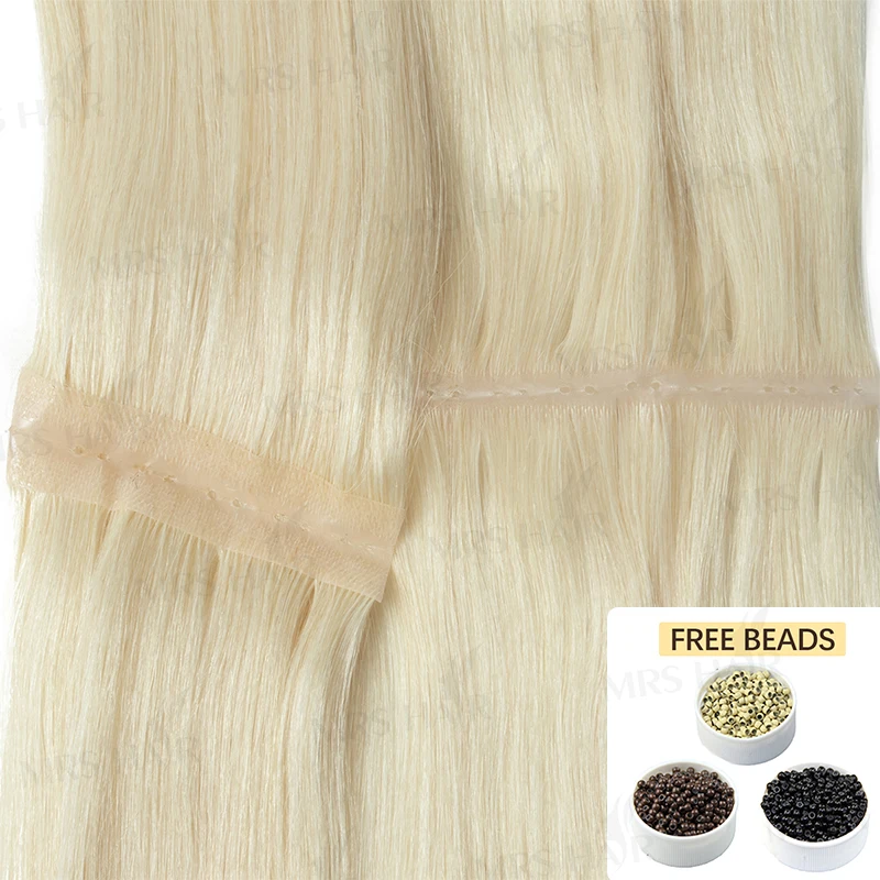 

Невидимое отверстие, плоская лента из искусственной кожи, наращивание человеческих волос, двойные вкладки, длинная лента, искусственный уток, настоящий натуральный уток Remy без клея, микрозвенк, уток для волос