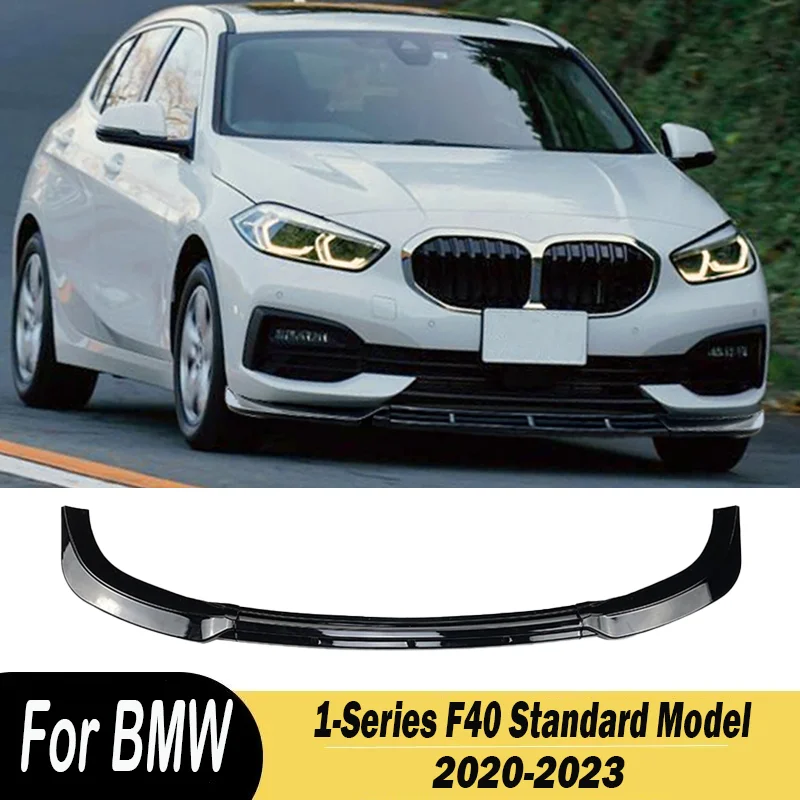 For BMW 1-Series F40 Standard Model 2020 2021 2022 2023 Car Front Bumper Spoiler Lip Diffuser Splitter Body Kits