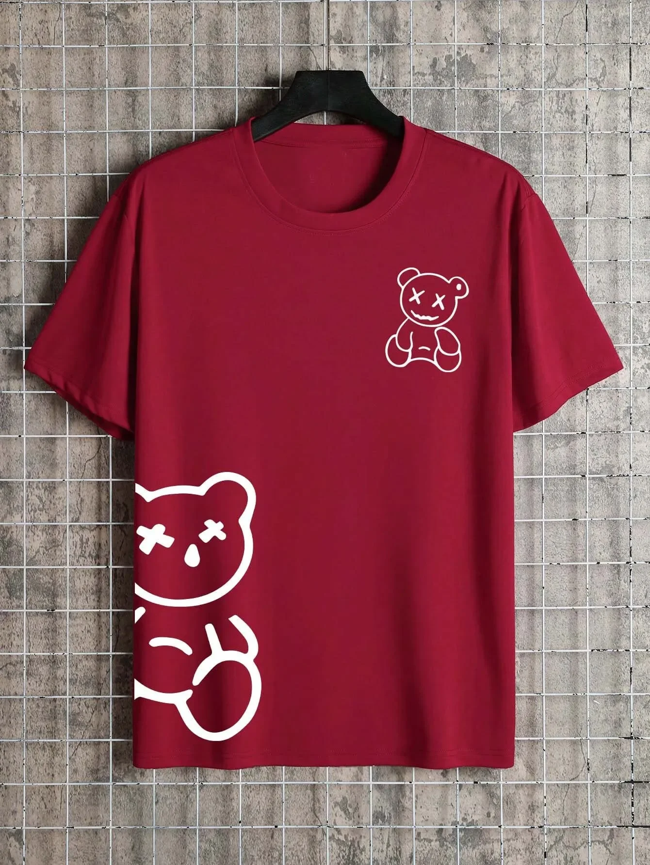 メンズ半袖フィットTシャツ,動物柄トップス,ラグジュアリー,ファッショナブル,個性,2022