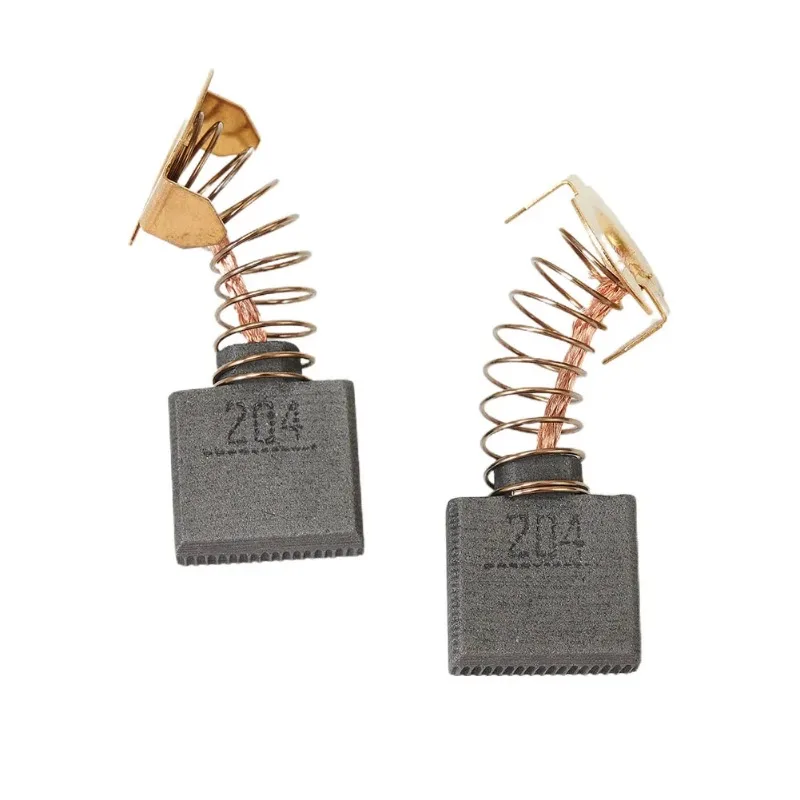 2pcs Carbon Brushes for Makita GA9050 GA7020 GA9020 Angle Grinder CB204 CB-204 Angle Grinder Polishing Machine Accessories