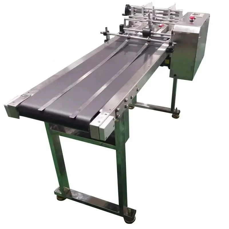 Automatic High Speed Card Feeder Conveyor Friction Feeding And Stacking Inkjet Conveyor Paging Machine