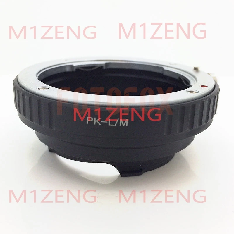 PK-LM pentax PK Mount lens to LM Lens Adapter ring for Leica M L/M M9 M8 M7 M6 M5 m3 m2 M-P camera TECHART LM-EA7